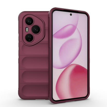 Honor 400 Pro 5G 160.8mm Magic Shield TPU + Flannel Protective Phone Case Cover, Shockproof Scratch Resistant