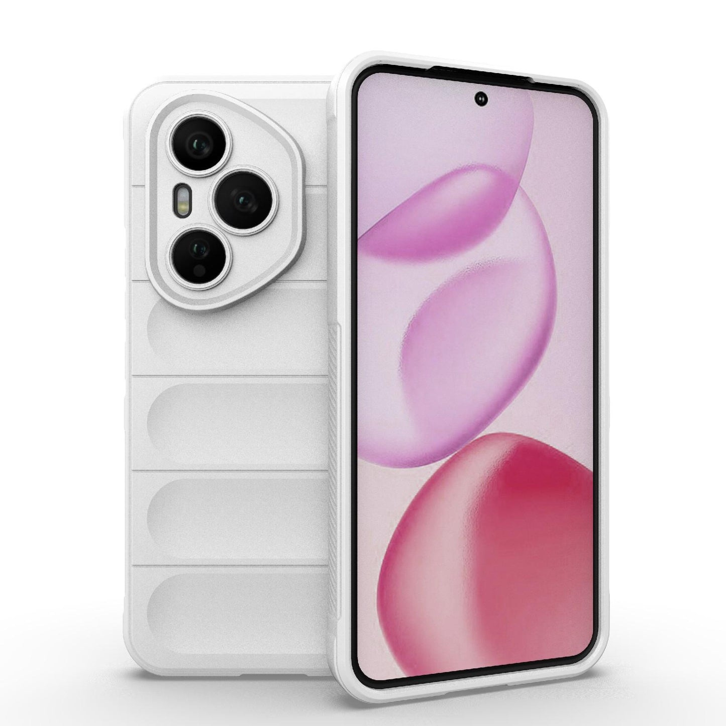 Honor 400 Pro 5G 160.8mm Magic Shield TPU + Flannel Protective Phone Case Cover, Shockproof Scratch Resistant