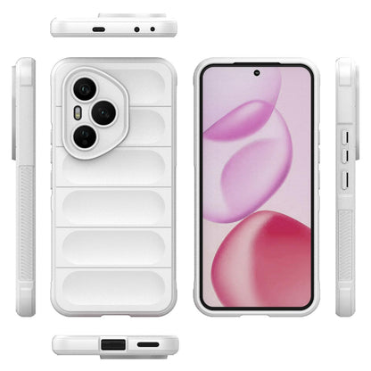 Honor 400 Pro 5G 160.8mm Magic Shield TPU + Flannel Protective Phone Case Cover, Shockproof Scratch Resistant