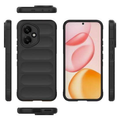 Honor 400 156.5mm Magic Shield TPU + Flannel Protective Phone Case Cover, Shockproof Scratch Resistant