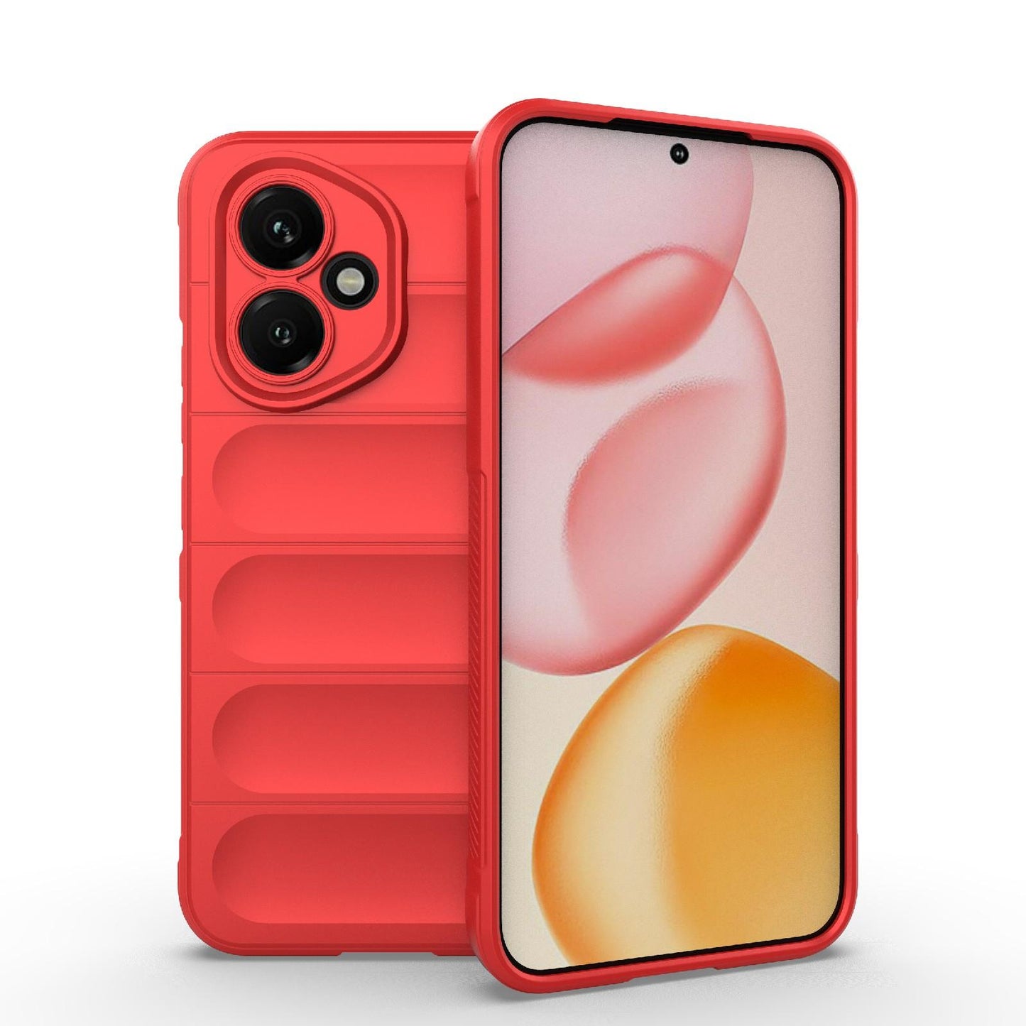Honor 400 156.5mm Magic Shield TPU + Flannel Protective Phone Case Cover, Shockproof Scratch Resistant