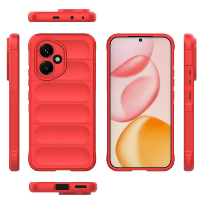 Honor 400 156.5mm Magic Shield TPU + Flannel Protective Phone Case Cover, Shockproof Scratch Resistant