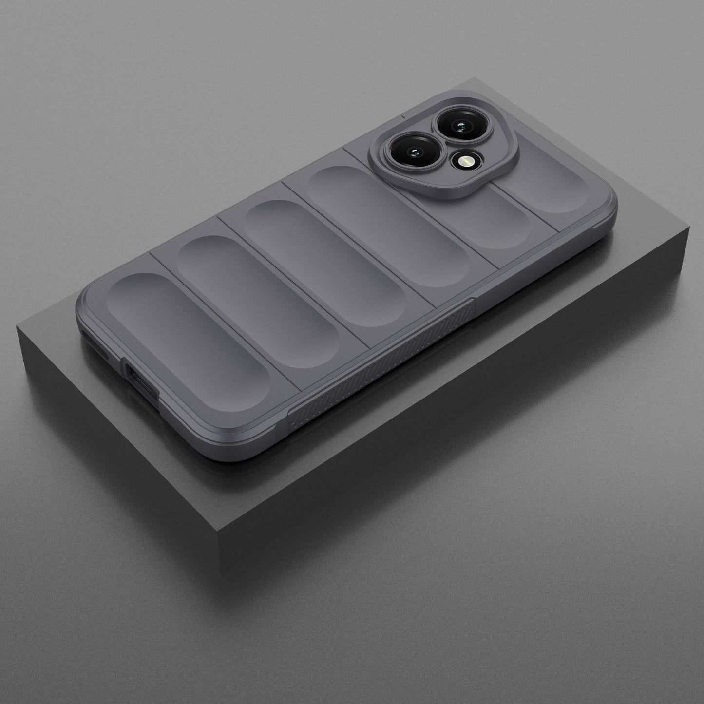 Honor 400 156.5mm Magic Shield TPU + Flannel Protective Phone Case Cover, Shockproof Scratch Resistant