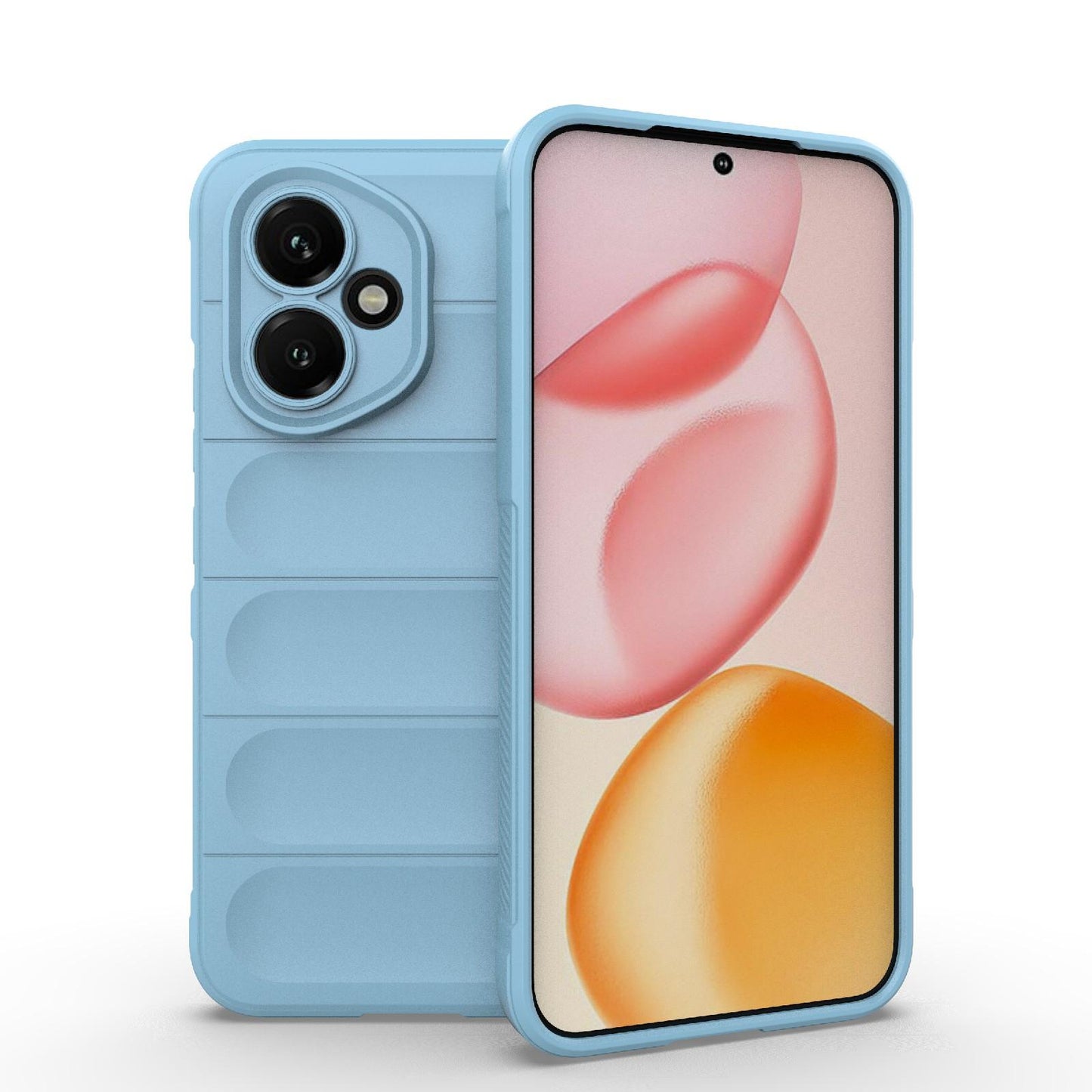 Honor 400 156.5mm Magic Shield TPU + Flannel Protective Phone Case Cover, Shockproof Scratch Resistant