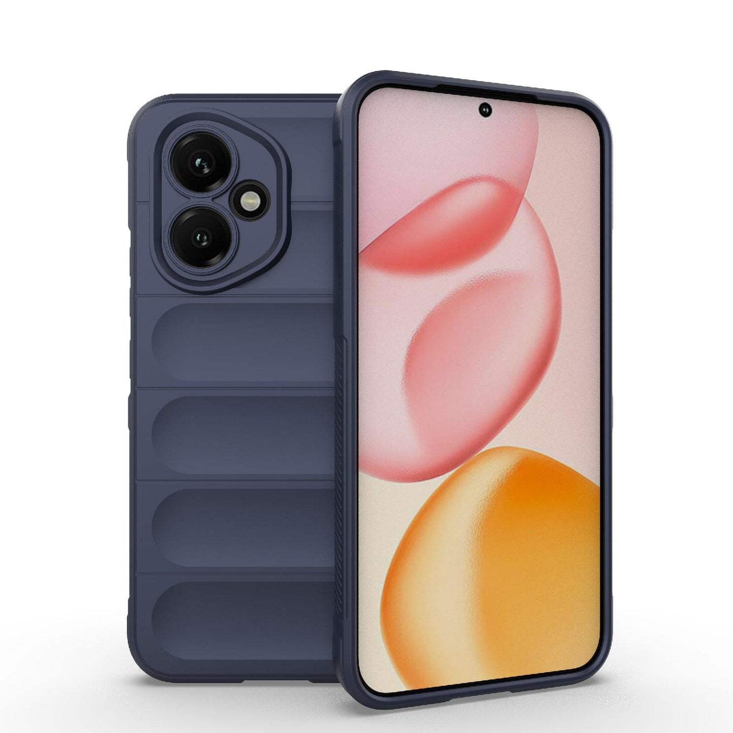 Honor 400 156.5mm Magic Shield TPU + Flannel Protective Phone Case Cover, Shockproof Scratch Resistant