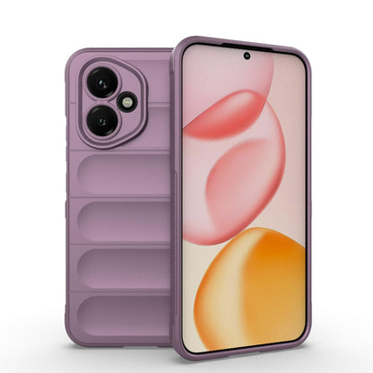 Honor 400 156.5mm Magic Shield TPU + Flannel Protective Phone Case Cover, Shockproof Scratch Resistant