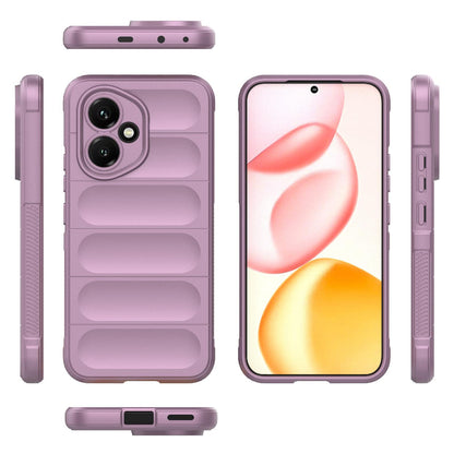 Honor 400 156.5mm Magic Shield TPU + Flannel Protective Phone Case Cover, Shockproof Scratch Resistant