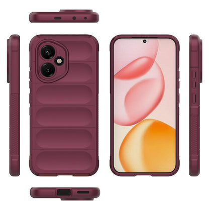 Honor 400 156.5mm Magic Shield TPU + Flannel Protective Phone Case Cover, Shockproof Scratch Resistant
