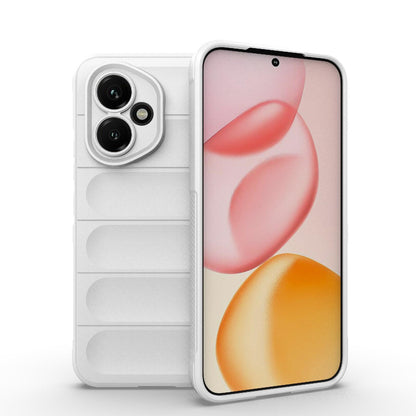 Honor 400 156.5mm Magic Shield TPU + Flannel Protective Phone Case Cover, Shockproof Scratch Resistant