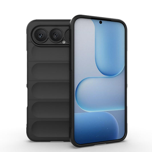 Honor 500 Pro 155.8mm Magic Shield TPU + Flannel Protective Phone Case Cover, Shockproof Scratch Resistant