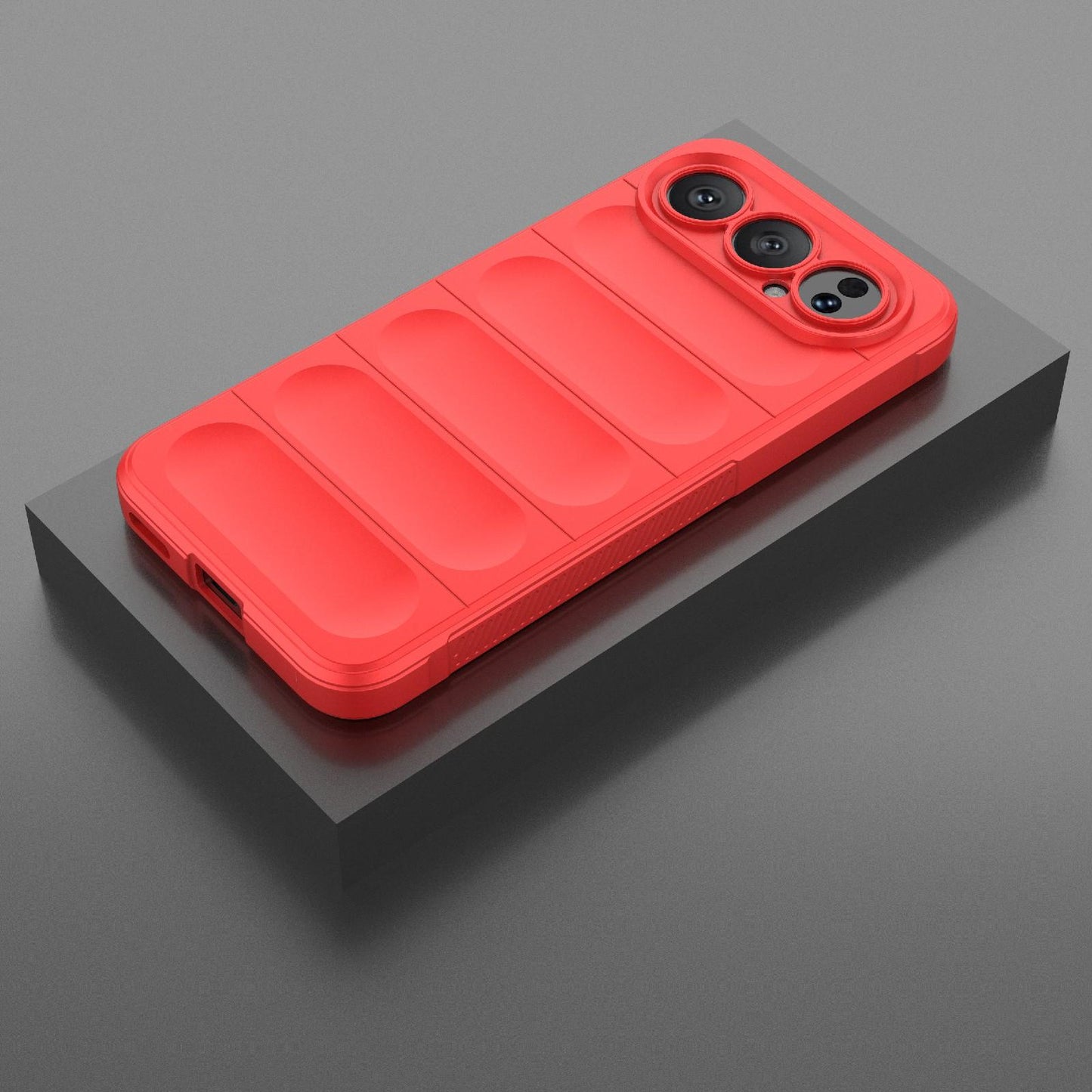 Honor 500 Pro 155.8mm Magic Shield TPU + Flannel Protective Phone Case Cover, Shockproof Scratch Resistant