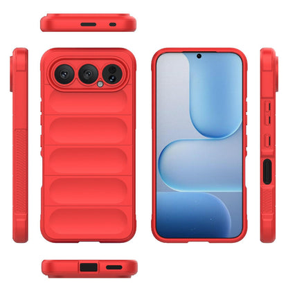 Honor 500 Pro 155.8mm Magic Shield TPU + Flannel Protective Phone Case Cover, Shockproof Scratch Resistant