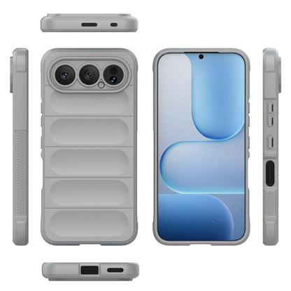 Honor 500 Pro 155.8mm Magic Shield TPU + Flannel Protective Phone Case Cover, Shockproof Scratch Resistant