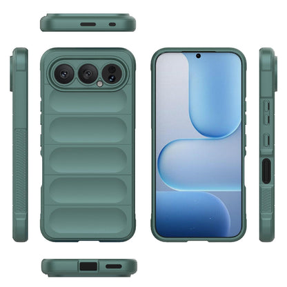 Honor 500 Pro 155.8mm Magic Shield TPU + Flannel Protective Phone Case Cover, Shockproof Scratch Resistant