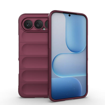 Honor 500 Pro 155.8mm Magic Shield TPU + Flannel Protective Phone Case Cover, Shockproof Scratch Resistant