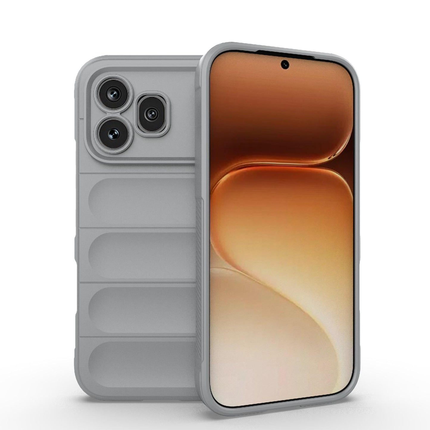 Honor 600 Pro Magic Shield TPU + Flannel Protective Phone Case Cover, Shockproof Scratch Resistant