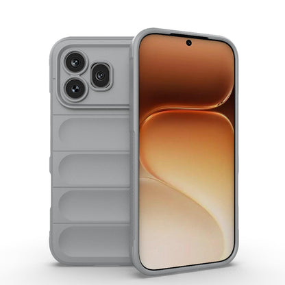 Honor 600 Pro Magic Shield TPU + Flannel Protective Phone Case Cover, Shockproof Scratch Resistant