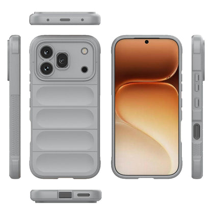 Honor 600 Pro Magic Shield TPU + Flannel Protective Phone Case Cover, Shockproof Scratch Resistant