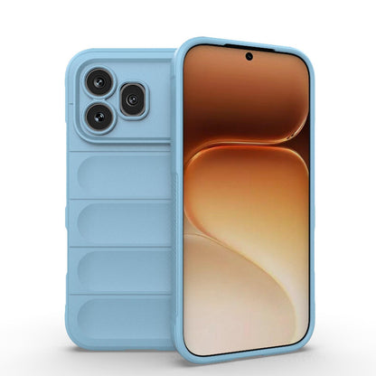 Honor 600 Pro Magic Shield TPU + Flannel Protective Phone Case Cover, Shockproof Scratch Resistant