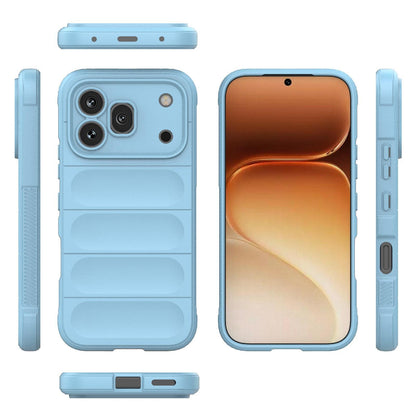 Honor 600 Pro Magic Shield TPU + Flannel Protective Phone Case Cover, Shockproof Scratch Resistant