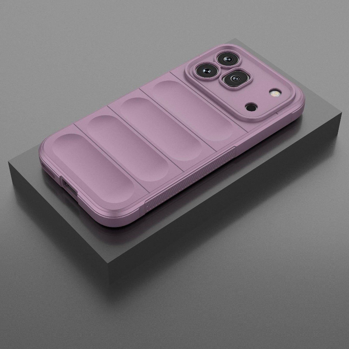 Honor 600 Pro Magic Shield TPU + Flannel Protective Phone Case Cover, Shockproof Scratch Resistant