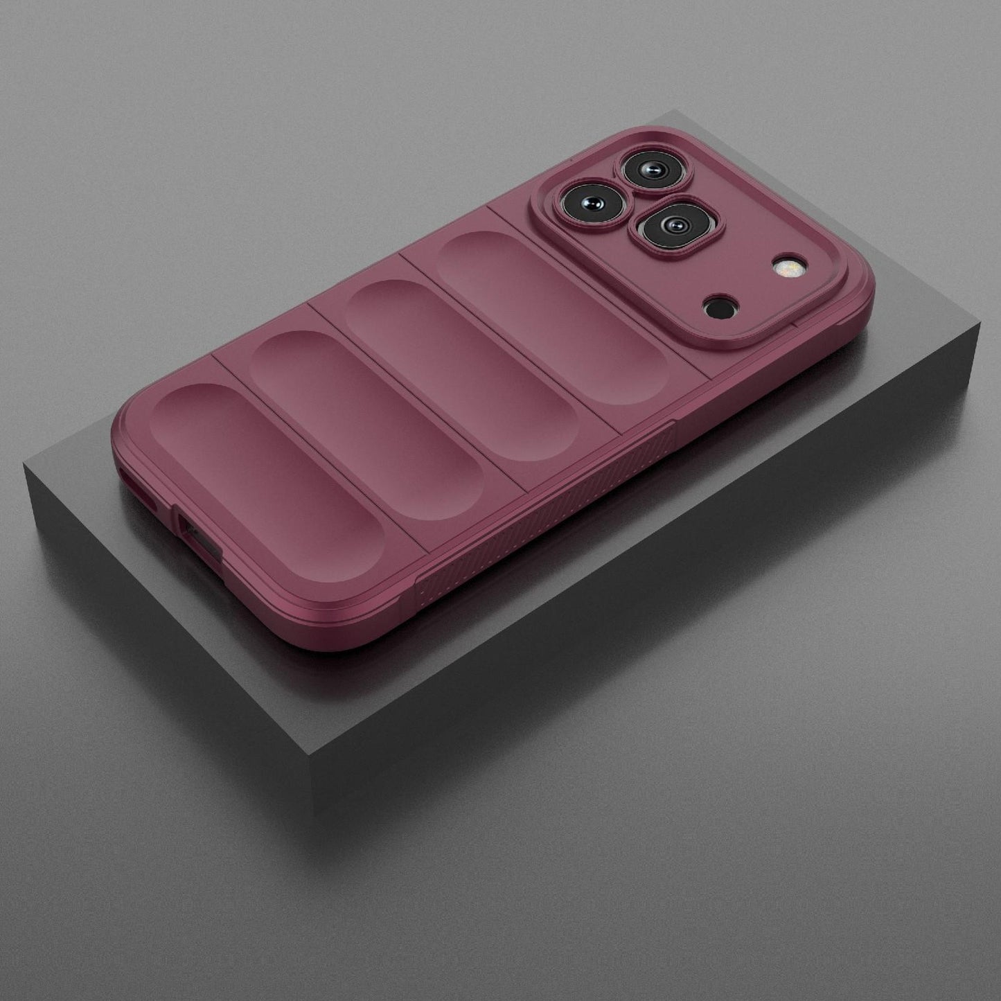 Honor 600 Pro Magic Shield TPU + Flannel Protective Phone Case Cover, Shockproof Scratch Resistant