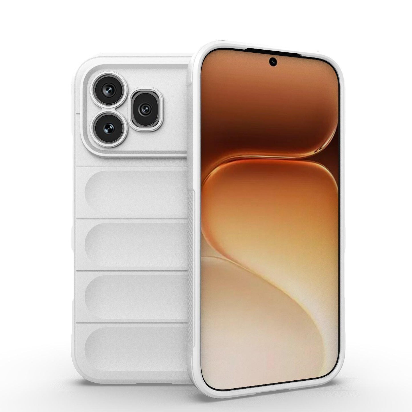 Honor 600 Pro Magic Shield TPU + Flannel Protective Phone Case Cover, Shockproof Scratch Resistant