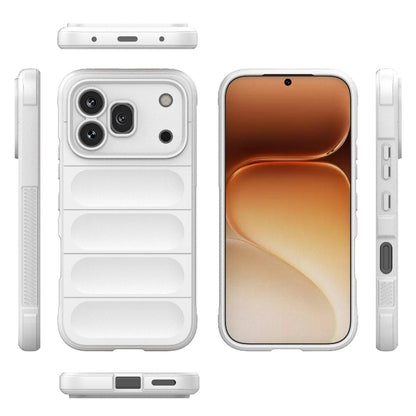 Honor 600 Pro Magic Shield TPU + Flannel Protective Phone Case Cover, Shockproof Scratch Resistant