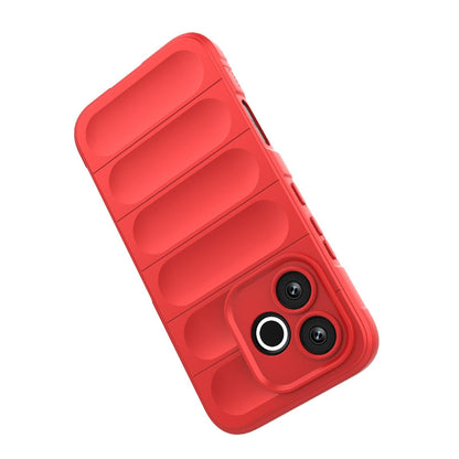 Honor 600 Lite 5G Magic Shield TPU + Flannel Protective Phone Case Cover, Shockproof Scratch Resistant