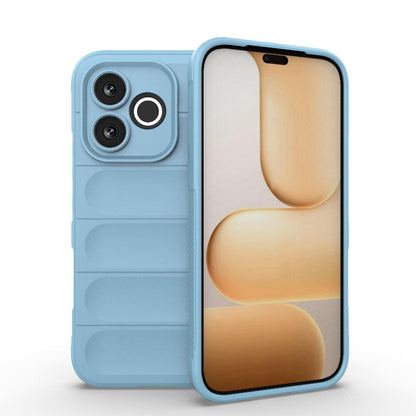 Honor 600 Lite 5G Magic Shield TPU + Flannel Protective Phone Case Cover, Shockproof Scratch Resistant