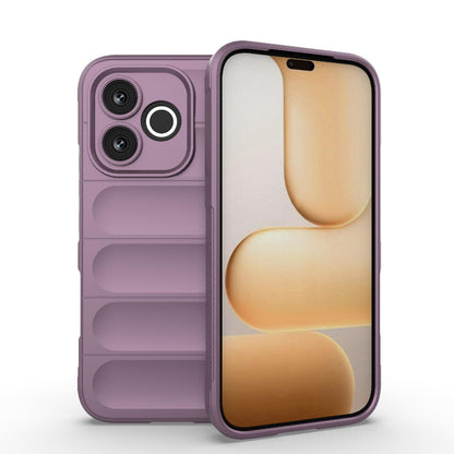Honor 600 Lite 5G Magic Shield TPU + Flannel Protective Phone Case Cover, Shockproof Scratch Resistant