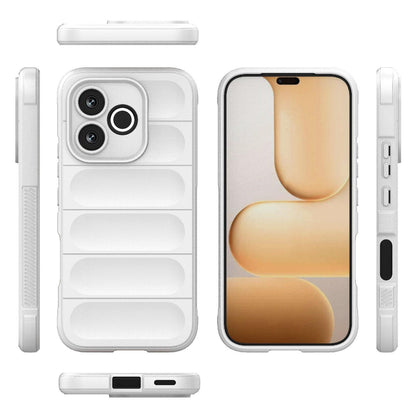 Honor 600 Lite 5G Magic Shield TPU + Flannel Protective Phone Case Cover, Shockproof Scratch Resistant