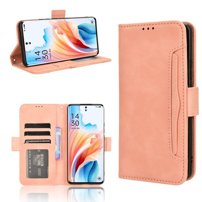 OPPO A2 Pro 5G Skin Feel PU Leather Wallet Phone Case with Card Slots, Cash Pocket, Magnetic Closure, Built-In Stand, Full Protection TPU Cover