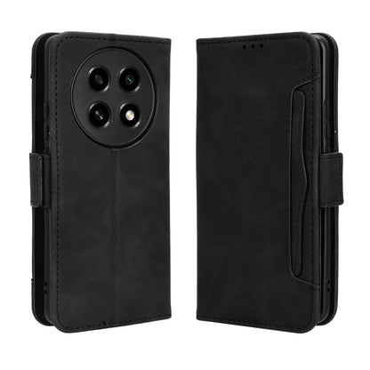 OPPO A2 Pro 5G Skin Feel PU Leather Wallet Phone Case with Card Slots, Cash Pocket, Magnetic Closure, Built-In Stand, Full Protection TPU Cover
