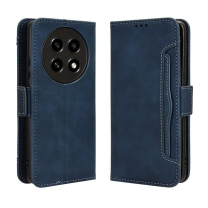 OPPO A2 Pro 5G Skin Feel PU Leather Wallet Phone Case with Card Slots, Cash Pocket, Magnetic Closure, Built-In Stand, Full Protection TPU Cover