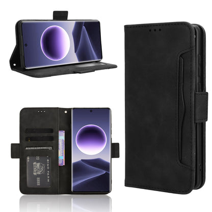 OPPO Find X7 5G Skin Feel PU Leather Wallet Phone Case with Card Slots, Cash Pocket, Magnetic Closure, Built-In Stand, Full Protection TPU Cover