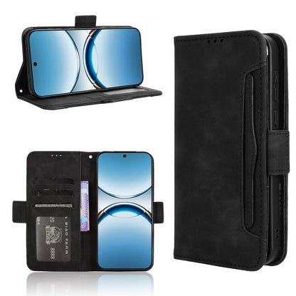 OPPO Find X8 Skin Feel PU Leather Wallet Phone Case with Card Slots, Cash Pocket, Magnetic Closure, Built-In Stand, Full Protection TPU Cover