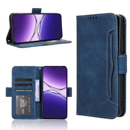 OPPO F29 5G Skin Feel PU Leather Wallet Phone Case with Card Slots, Cash Pocket, Magnetic Closure, Built-In Stand, Full Protection TPU Cover