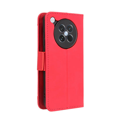 OPPO Find X8s 5G Skin Feel PU Leather Wallet Phone Case with Card Slots, Cash Pocket, Magnetic Closure, Built-In Stand, Full Protection TPU Cover