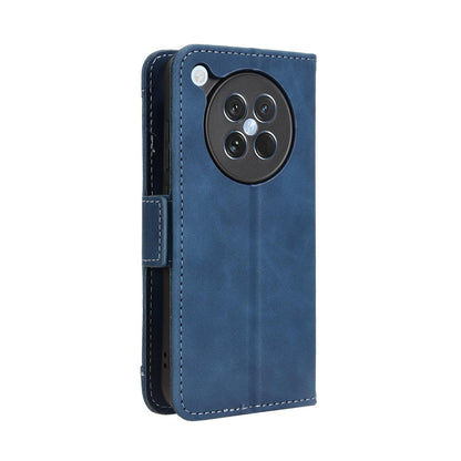 OPPO Find X8s 5G Skin Feel PU Leather Wallet Phone Case with Card Slots, Cash Pocket, Magnetic Closure, Built-In Stand, Full Protection TPU Cover