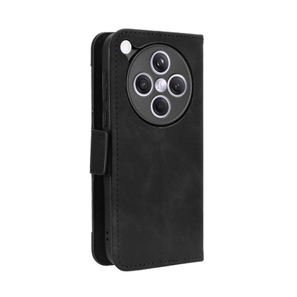 OPPO Find X8s+ 5G Skin Feel PU Leather Wallet Phone Case with Card Slots, Cash Pocket, Magnetic Closure, Built-In Stand, Full Protection TPU Cover