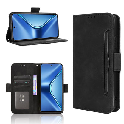 OPPO K13 5G Skin Feel PU Leather Wallet Phone Case with Card Slots, Cash Pocket, Magnetic Closure, Built-In Stand, Full Protection TPU Cover