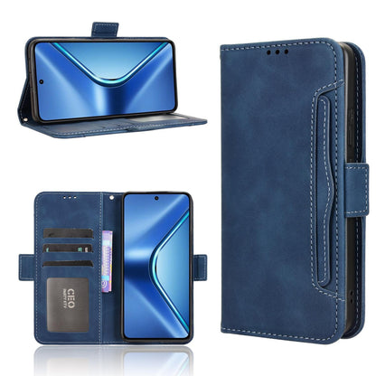 OPPO K13 5G Skin Feel PU Leather Wallet Phone Case with Card Slots, Cash Pocket, Magnetic Closure, Built-In Stand, Full Protection TPU Cover