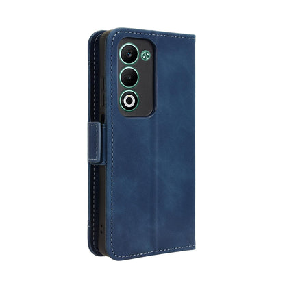 OPPO A5 4G Skin Feel PU Leather Wallet Phone Case with Card Slots, Cash Pocket, Magnetic Closure, Built-In Stand, Full Protection TPU Cover