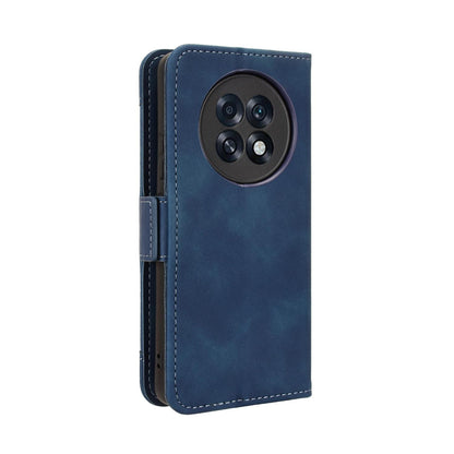 OPPO A6 Max 5G Skin Feel PU Leather Wallet Phone Case with Card Slots, Cash Pocket, Magnetic Closure, Built-In Stand, Full Protection TPU Cover