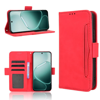 OPPO F31 Pro 5G Skin Feel PU Leather Wallet Phone Case with Card Slots, Cash Pocket, Magnetic Closure, Built-In Stand, Full Protection TPU Cover