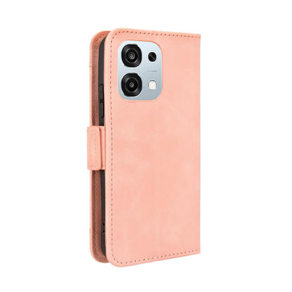 OPPO A6 Pro 5G Skin Feel PU Leather Wallet Phone Case with Card Slots, Cash Pocket, Magnetic Closure, Built-In Stand, Full Protection TPU Cover