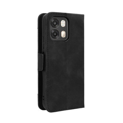 OPPO A6s 5G Skin Feel PU Leather Wallet Phone Case with Card Slots, Cash Pocket, Magnetic Closure, Built-In Stand, Full Protection TPU Cover
