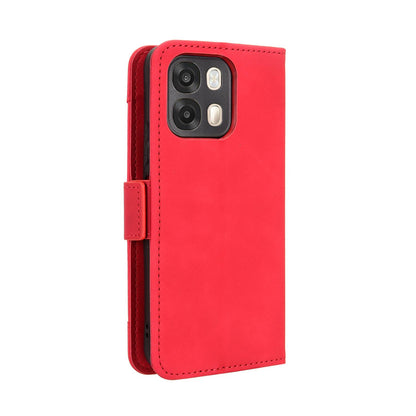 OPPO A6 5G Skin Feel PU Leather Wallet Phone Case with Card Slots, Cash Pocket, Magnetic Closure, Built-In Stand, Full Protection TPU Cover