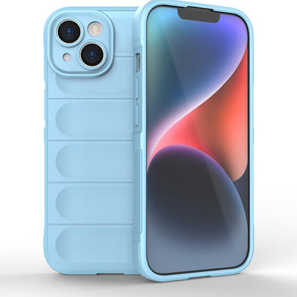 iPhone 15 Shock Absorbent Magic Shield TPU + Flannel Phone Case, Featuring Ridged Drop Protection, Bright Colours & Easy Access